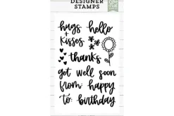 Echo Park Stamp Set – Miss You Sentiments