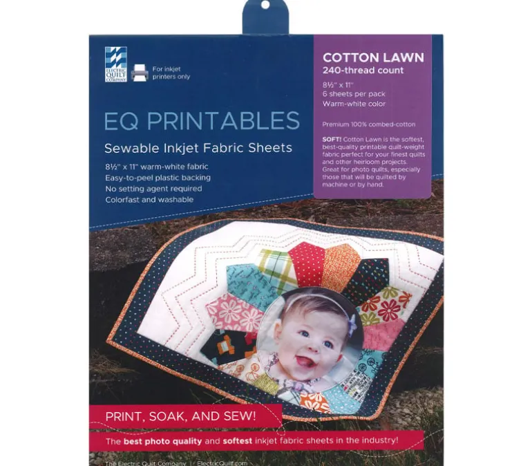 Electric Quilt Printables – Inkjet Cotton Basic – 6 Piece