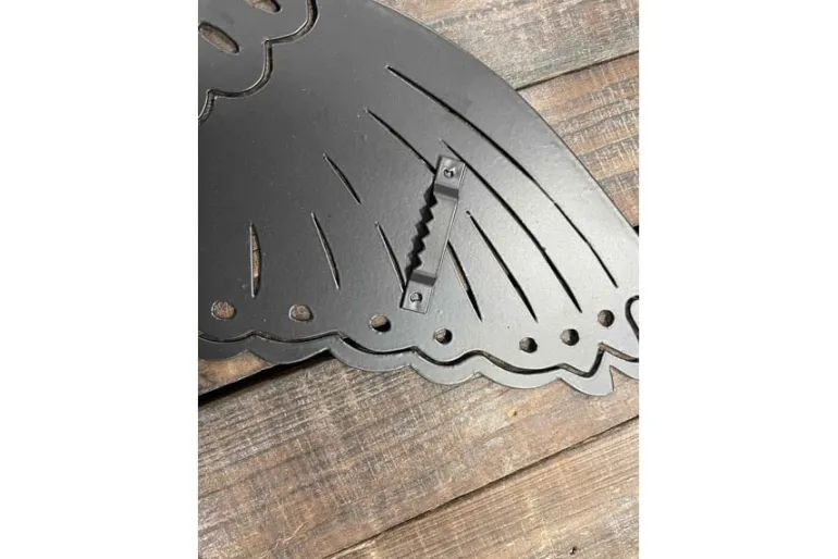 Elegant Metal Crane Wall Art by Sierra Pacific Crafts