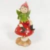 Elf Sitting on Mushroom