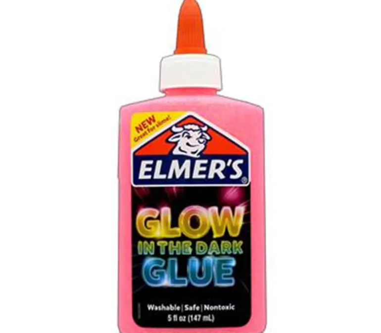 Elmers Glue – Glow in the Dark Pink – 6-ounce
