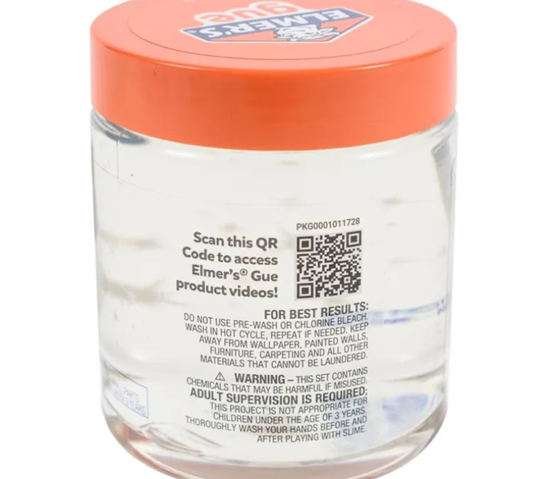 Elmers Gue Pre-Made Slime – 8-ounce – Clear