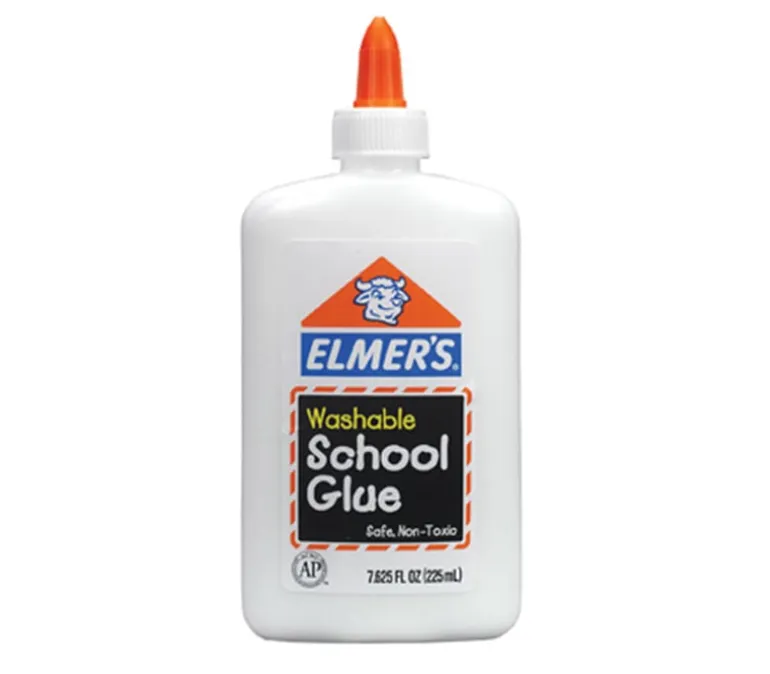 Elmers Washable No Run School Glue – 8-ounce