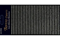 Enamel Dots Stickers – 6-10mm – Silver