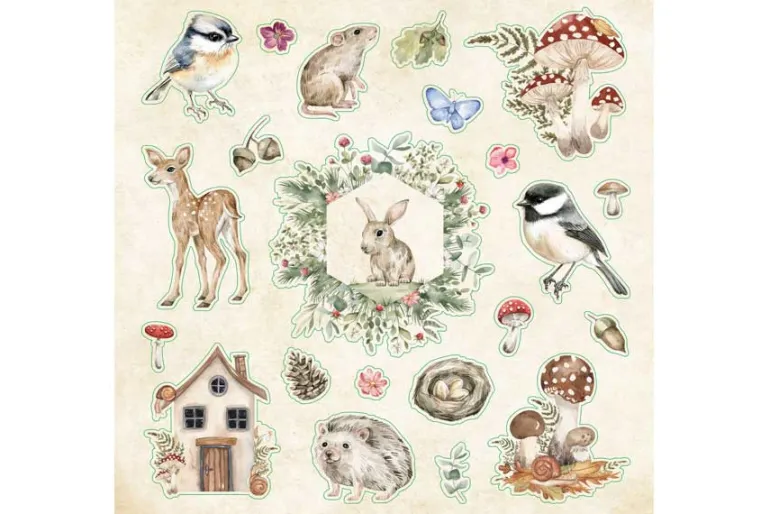 Enchanted Forest Sticker Book