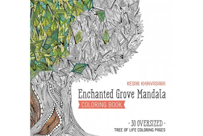 Enchanted Grove Mandala Coloring Book