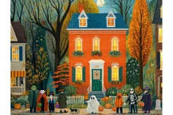 Enchanted Pumpkin 500-Piece Puzzle
