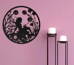 Enchanting Fairy Metal Wall Art by Sierra Pacific Crafts