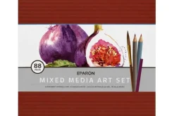 Eparon 88 Piece Professional Mixed Media Art Set