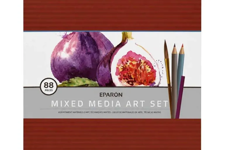 Eparon 88 Piece Professional Mixed Media Art Set
