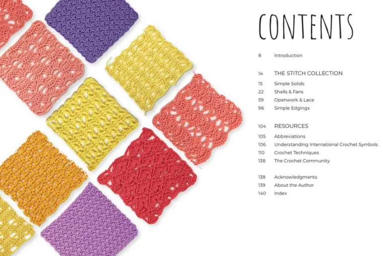 Essential Crochet Starter Stitched Book