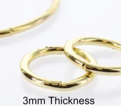 Essentials Brass Rings – 4-inch – 1 Piece