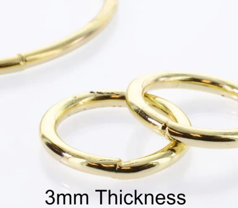 Essentials Brass Rings – 4-inch – 1 Piece