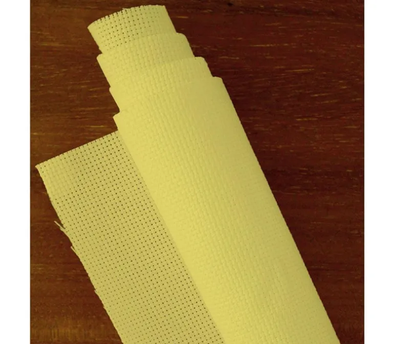 Essentials by Leisure Arts Aida Cloth – 14ct – 15-inch x 18-inch – Yellow