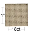 Essentials by Leisure Arts Aida Cloth – 14ct – 15-inch x 18-inch – Beige