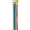 Essentials Chenille Stems – Tinsel Multi Color – 6mm – 25 Piece