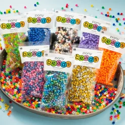 Essentials Pony Bead Sets – 750 Piece (view colors)