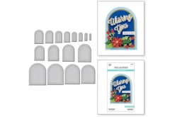 Essential Stylish Ovals Etched Die Set