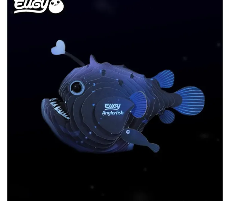 EUGY 3D Model Kit – Anglerfish