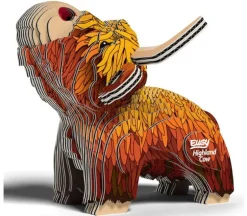 EUGY 3D Model Kit – Highland Cow