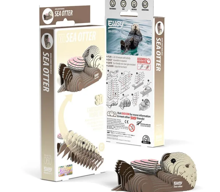 EUGY 3D Model Kit – Sea Otter
