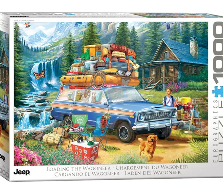 Eurographics 16 Scooters Puzzle – 1000 Piece