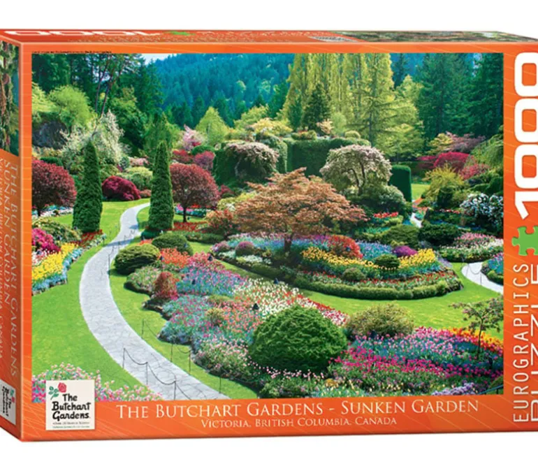 Eurographics The Butchart Gardens Sunken Garden Puzzle – 1000 Piece
