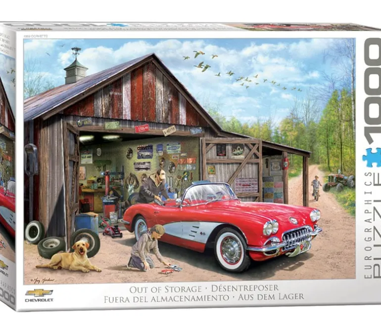 Eurographics Travel USA Vintage Posters Puzzle – 1000 Piece