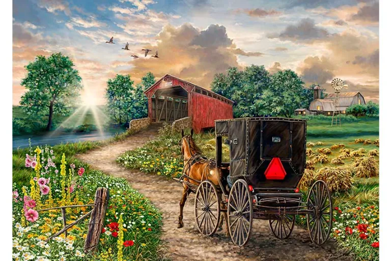 Evening on the Farm – 1000 Piece Puzzle