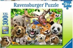 Exotic Animals Selfie – 300 XL Piece Puzzle
