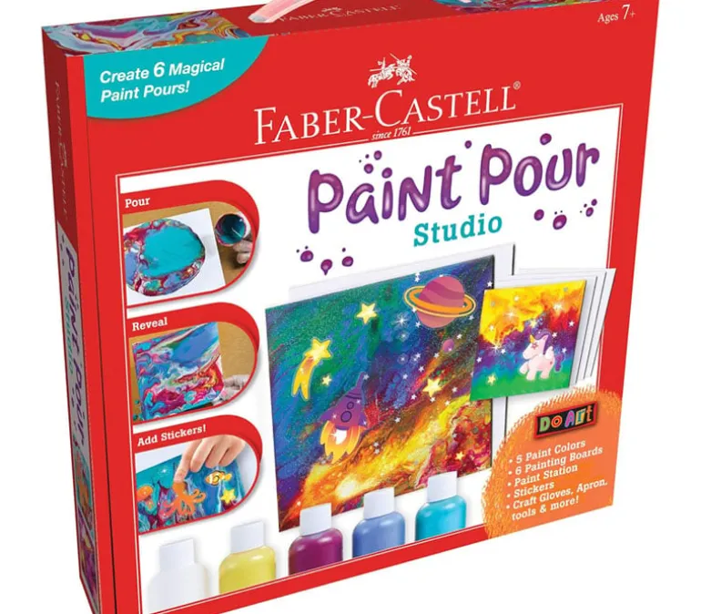 Faber Castell Do Art Paint Pouring Studio Kit