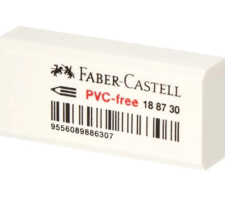 Faber-Castell Eraser – White PVC Free