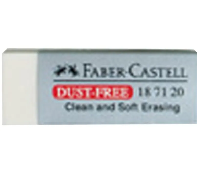 Faber-Castell Eraser – White Vinyl
