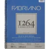 Fabriano 1264 Black Mixed Media Pad – 9×12