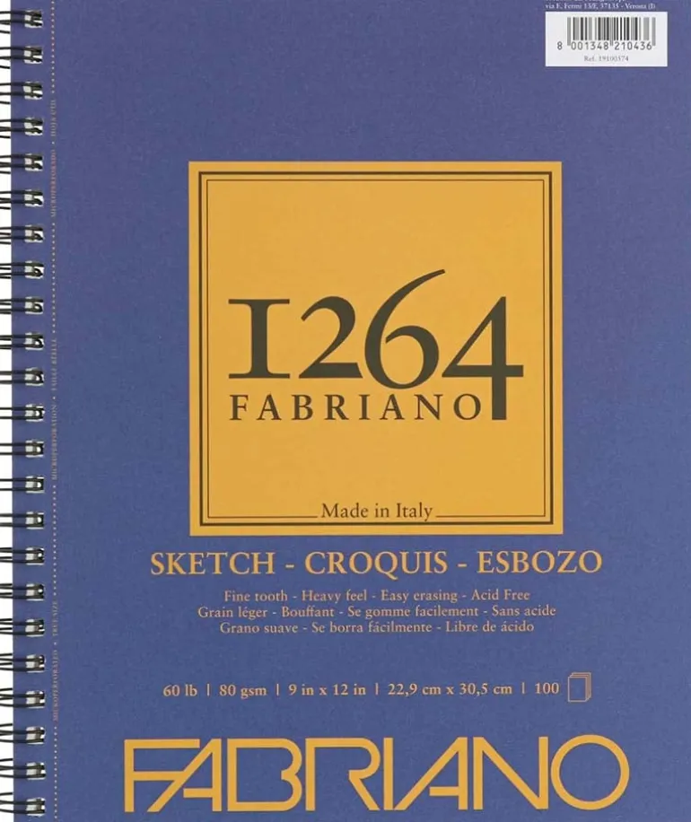 Fabriano 1264 Bristol Pad – 9×12