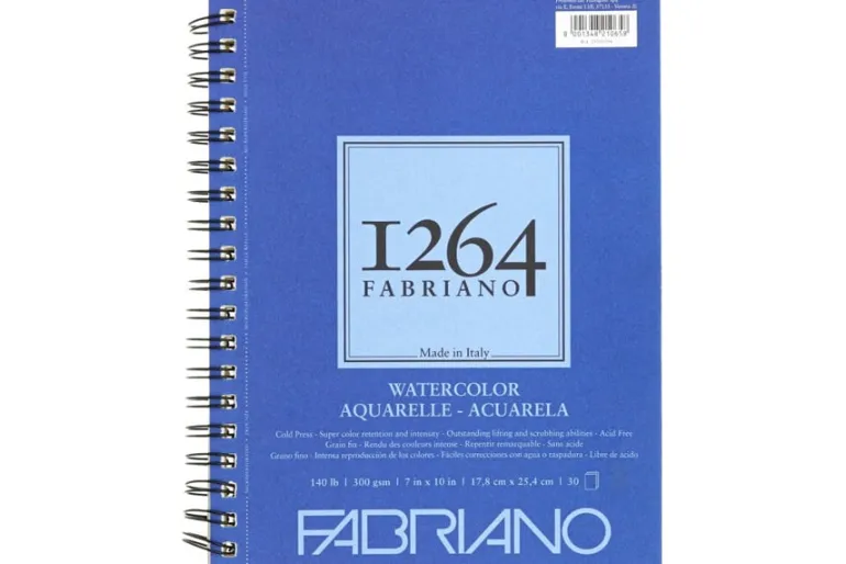 Fabriano 1264 Drawing Pad, 11″x14″, 75lb, 50 Sheets