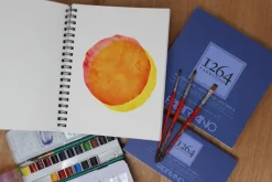 Fabriano 1264 Sketch Pad, 12″x9″, 60lb, 100 Sheets