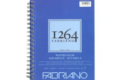 Fabriano 1264 Watercolor Pad, 18″x24″, 140lb, 30 Sheets