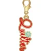 Fabric Bundle Quilting Enamel Zipper Pull Charm