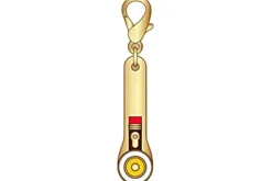 Fabric Bundle Quilting Enamel Zipper Pull Charm