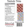 Fabric Café Patriotic Pride 3-Yard Quilt Pattern #FC092321-01