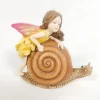 Fairy Sitting on a Snail