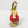 Fairy Sitting on Mushroom