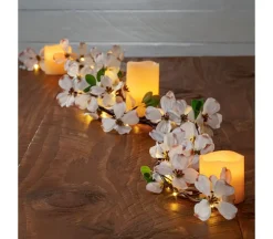 Fall Leaves Garland – 51″ Autumn Garland in Yellow & Orange