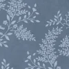 Family Tree Birds and Branches in Tonal Ginger Rust