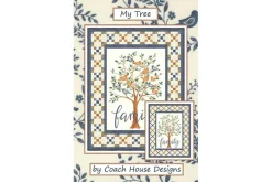 Family Tree Damask on Golden Yellow