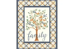Family Tree Damask on Warm White