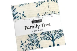 Family Tree Damask on Warm White