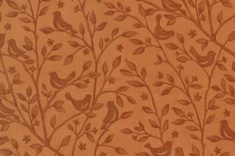 Family Tree Damask on Warm White