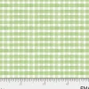 Farmers Market Fruity Toile Green on White